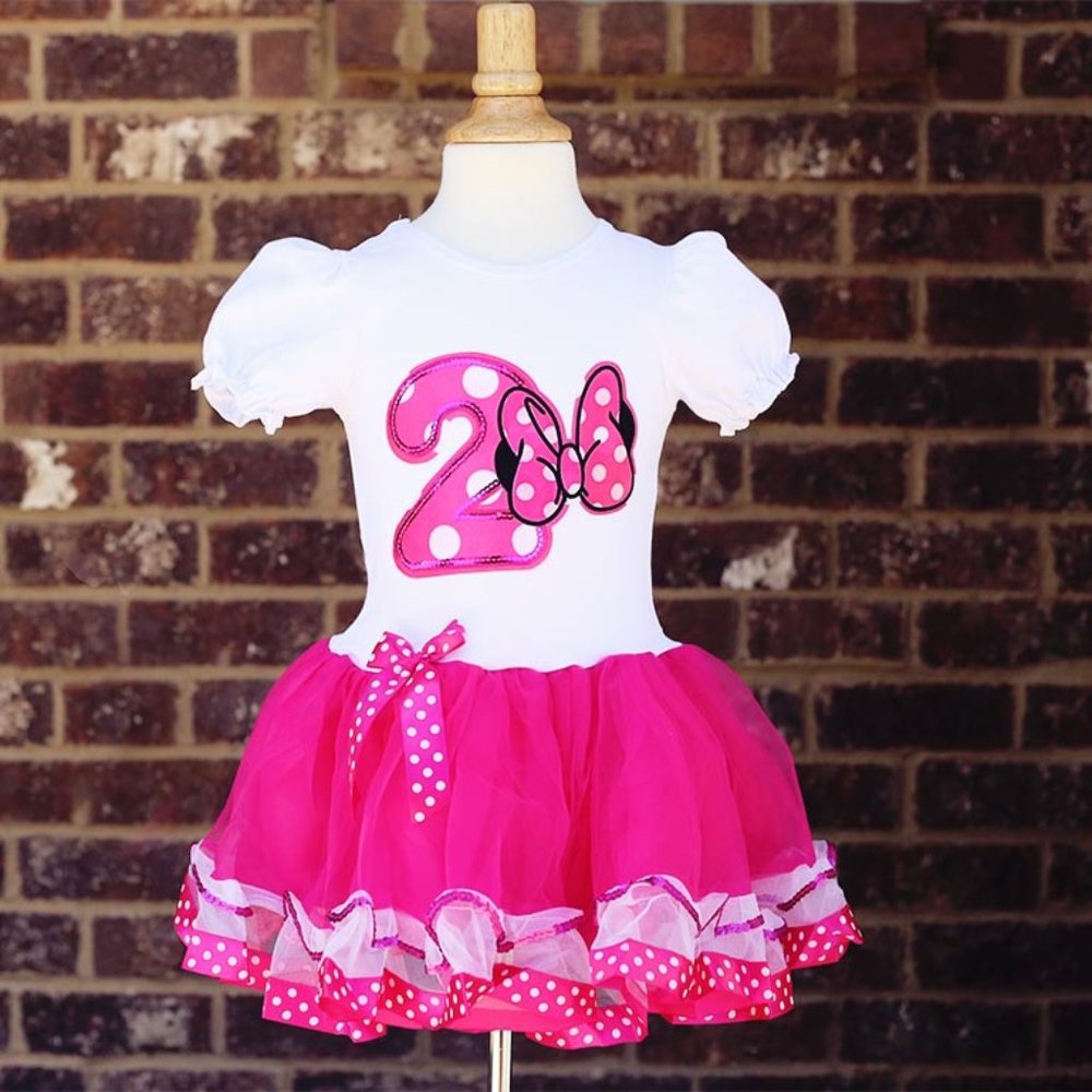 Minnie Mouse Inspired Tutu Dress